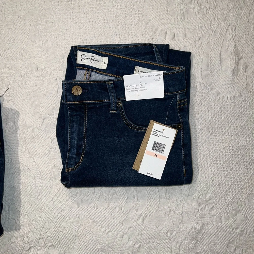 Jessica Simpson jeans NEW stretch high waist 24 28 - Picture 6 of 15